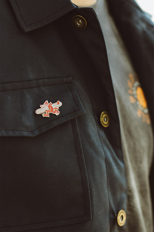 Lot 54 Goods - Solimar Enamel Pin - Vintage Surf Inspired Illustration